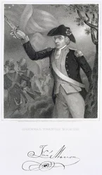Portrait of General Francis Marion at the Battle of Eutaw Springs